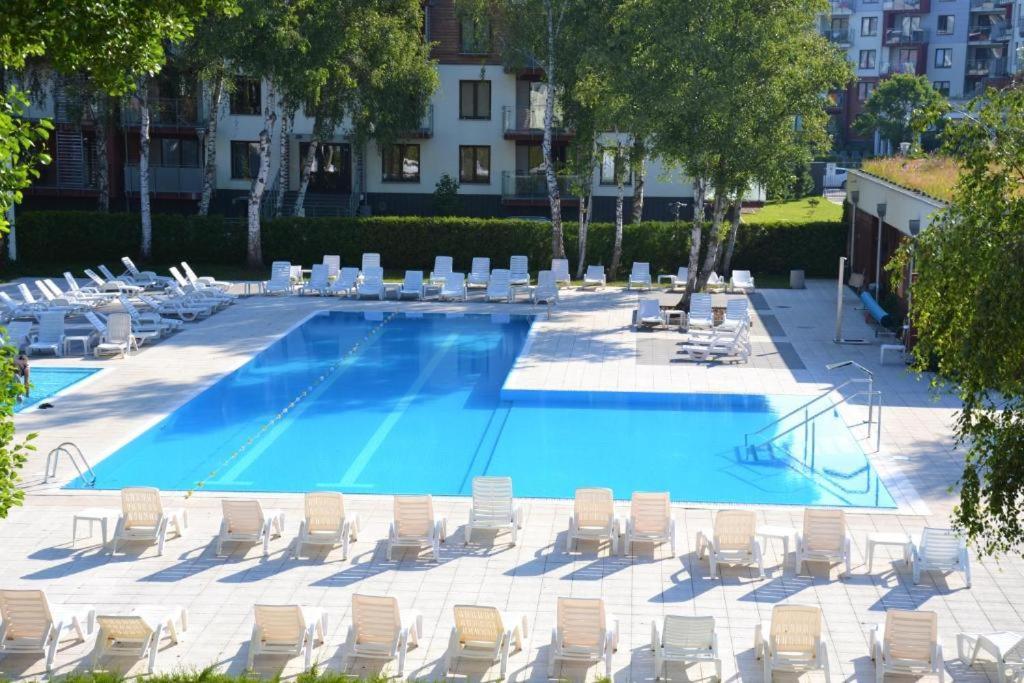 Apartament Polanki Z Basenem Blisko Plazy Kołobrzeg Exterior foto
